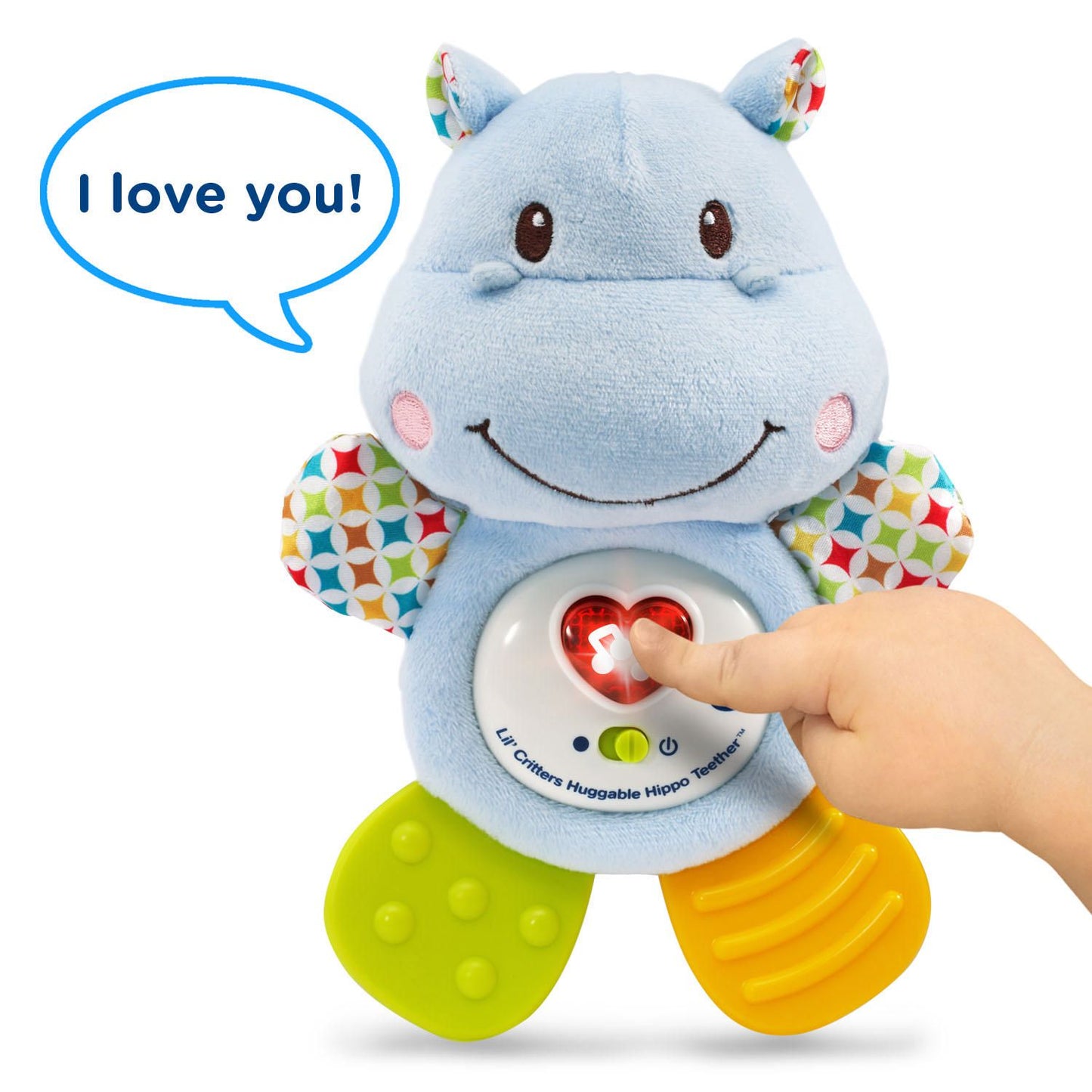 Huggable Hippo Teether
