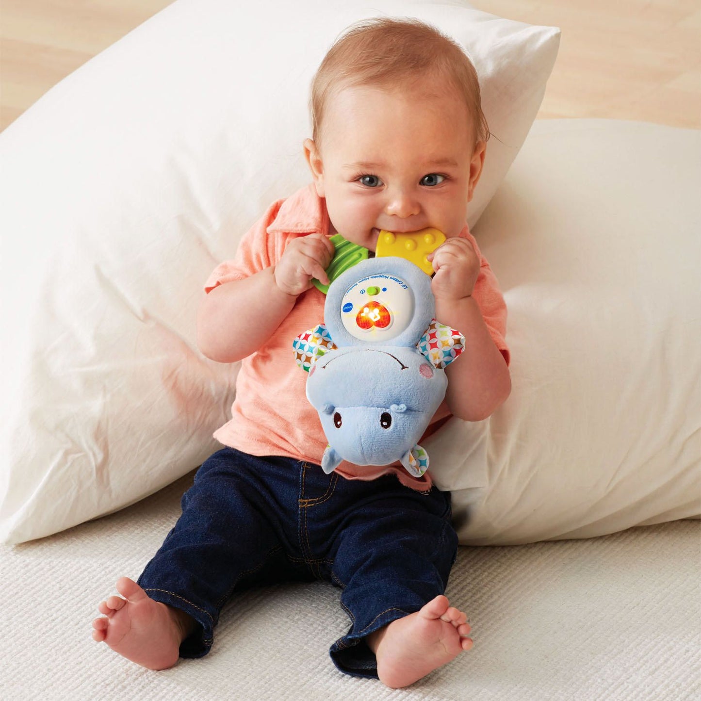 Huggable Hippo Teether