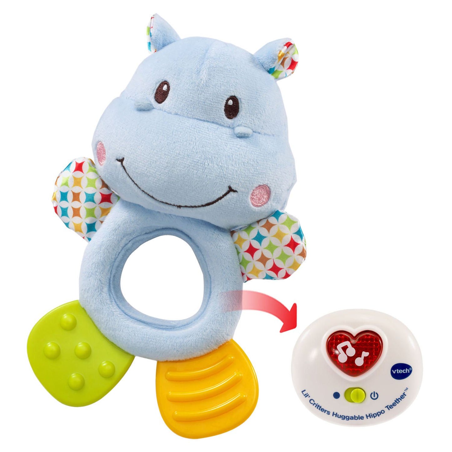 Huggable Hippo Teether