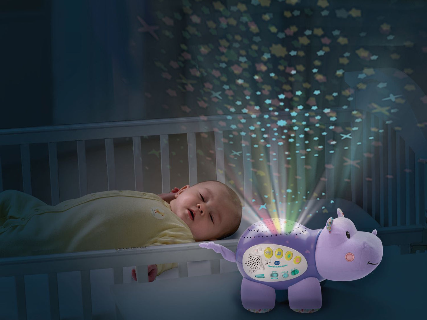 Soothing Starlight Hippo Toy