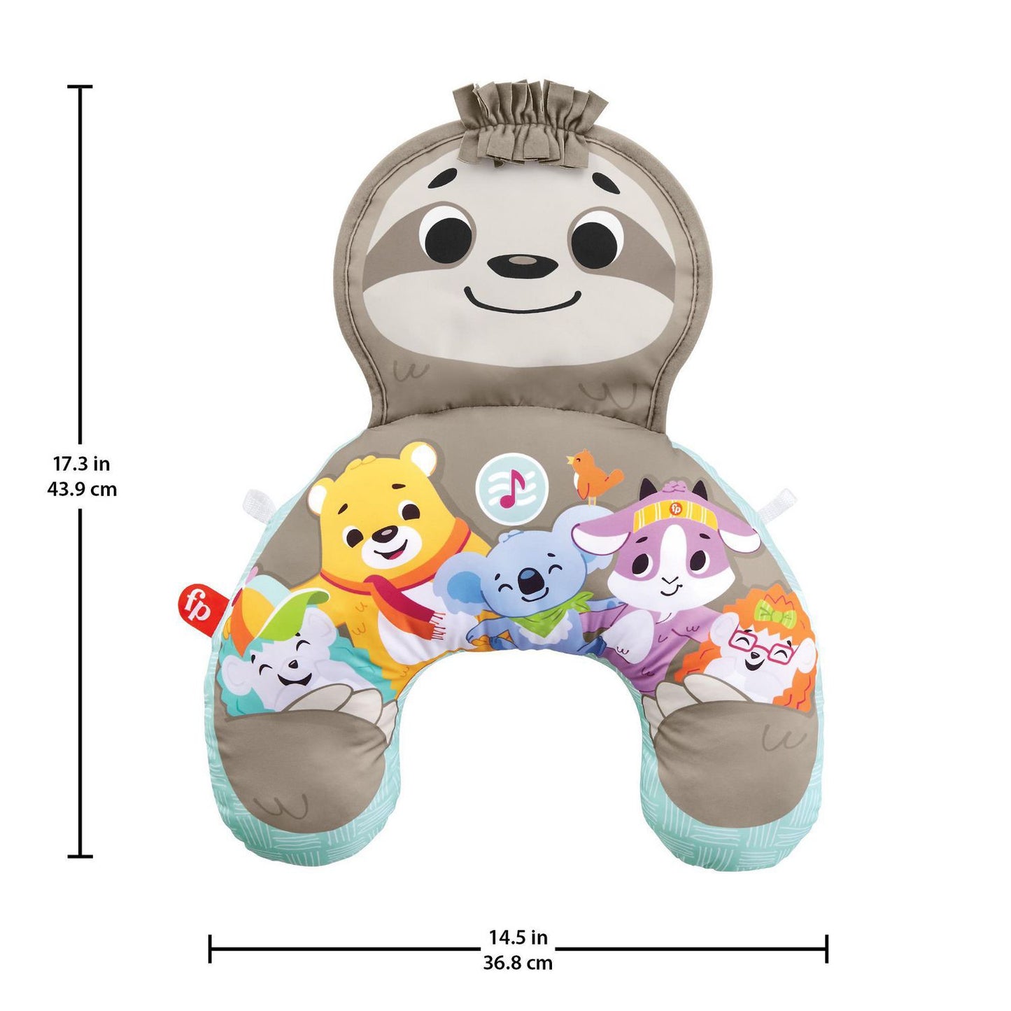 Music & Vibe Sloth Tummy Wedge